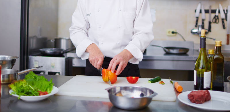 Chefs often work independently.